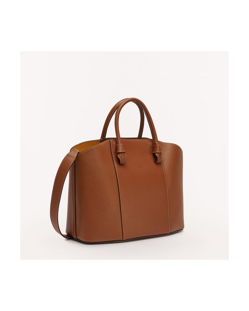 Tote L Cognac H Furla Miastella