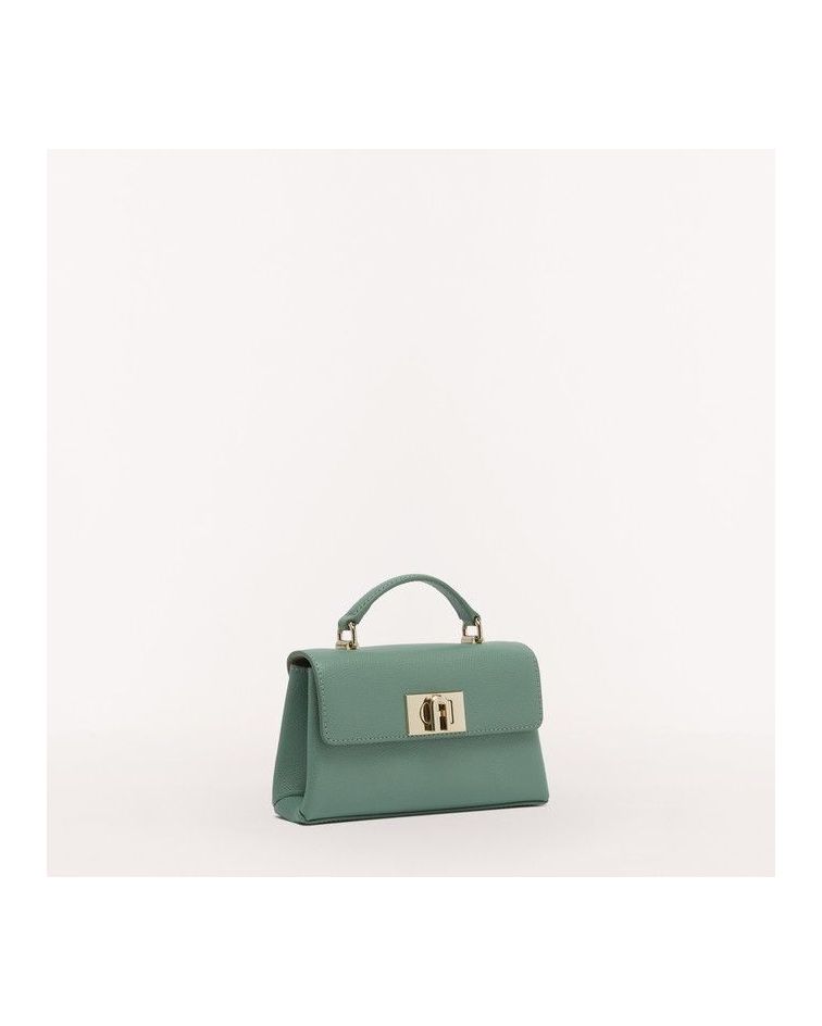 Furla 1927 Mini Crossbody Top Handle Mineral Green