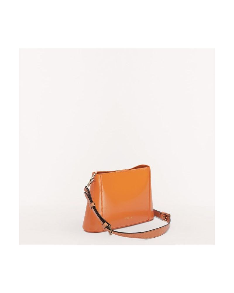 Leather Shoulder Bag - Marmalade